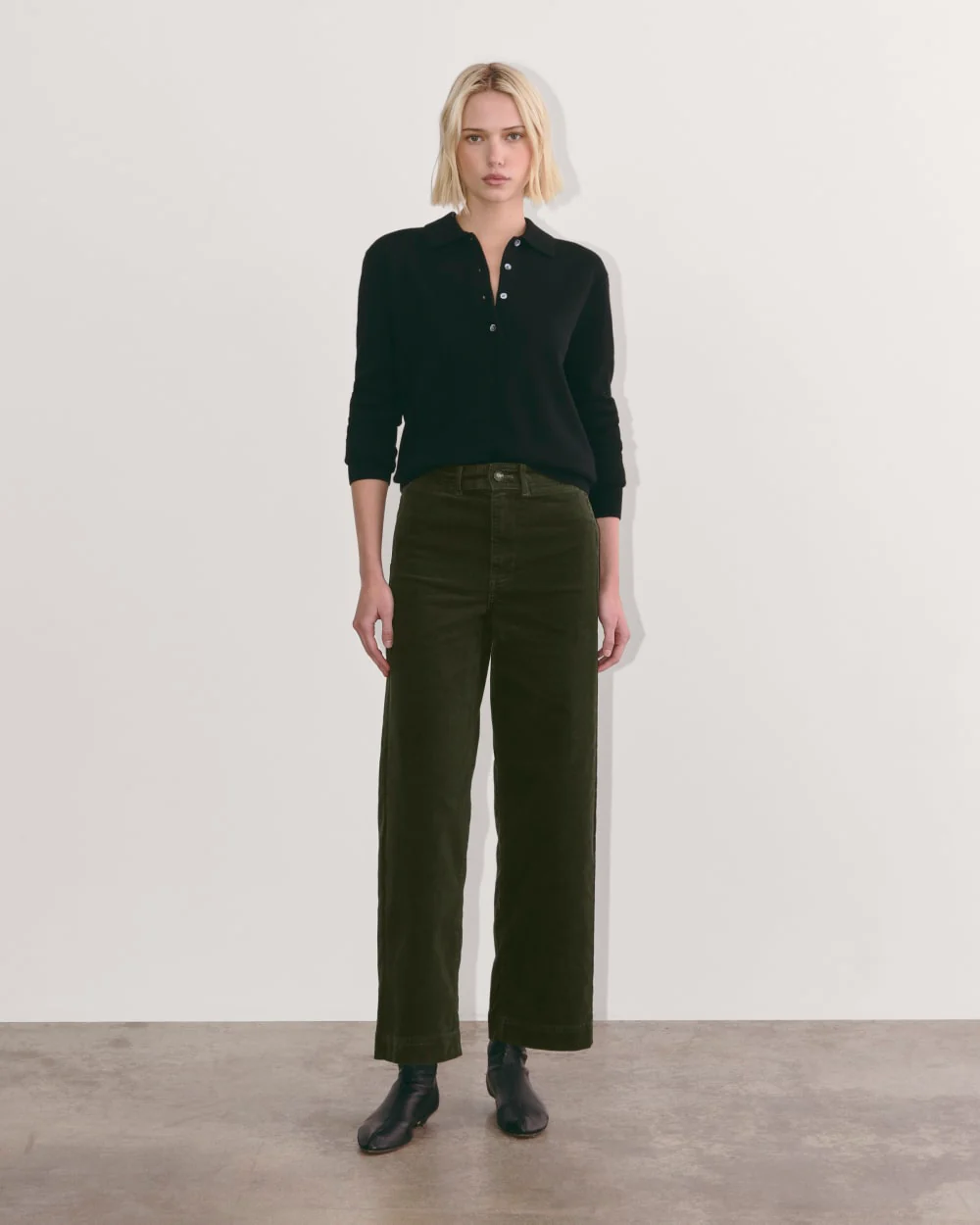 The Sailor Pant in Corduroy | Dark Forest - Image 5