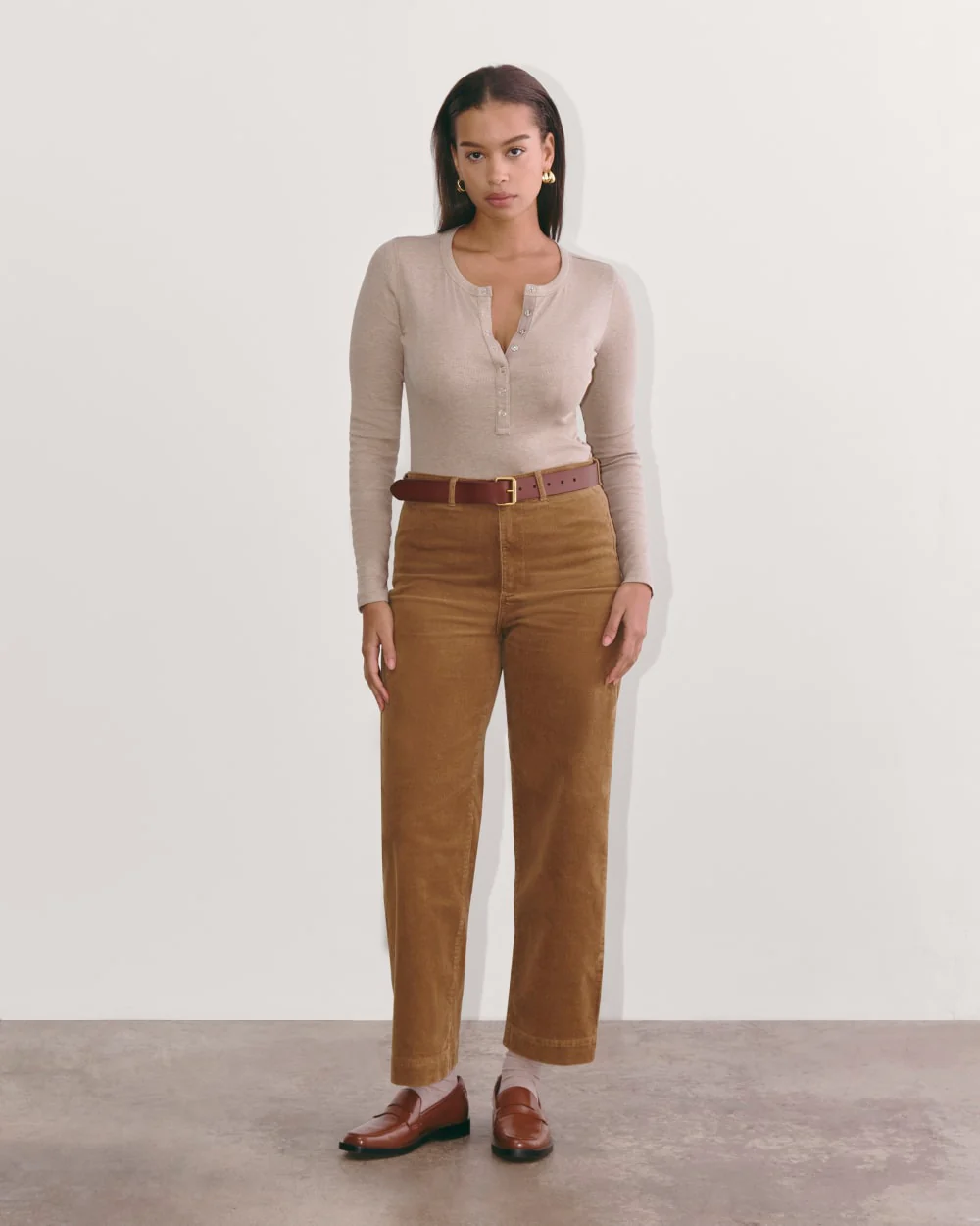The Sailor Pant in Corduroy | Toasted Coconut - Image 6