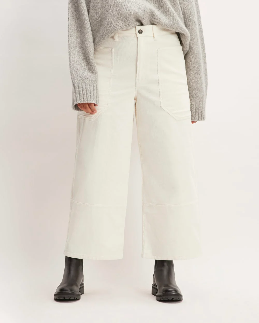 The Corduroy Gardener Pant | Bone - Image 3
