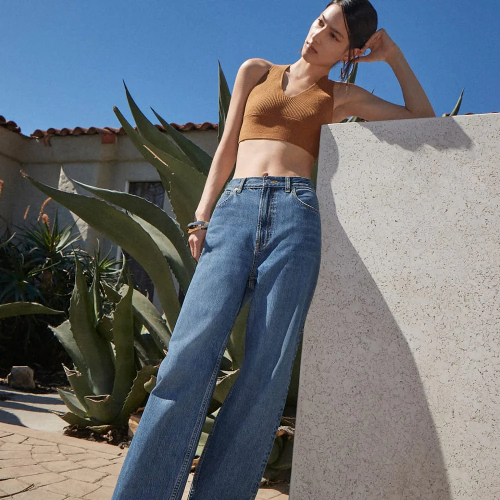 The Cross-Back Cropped Sweater Top | Butter Caramel - Image 4
