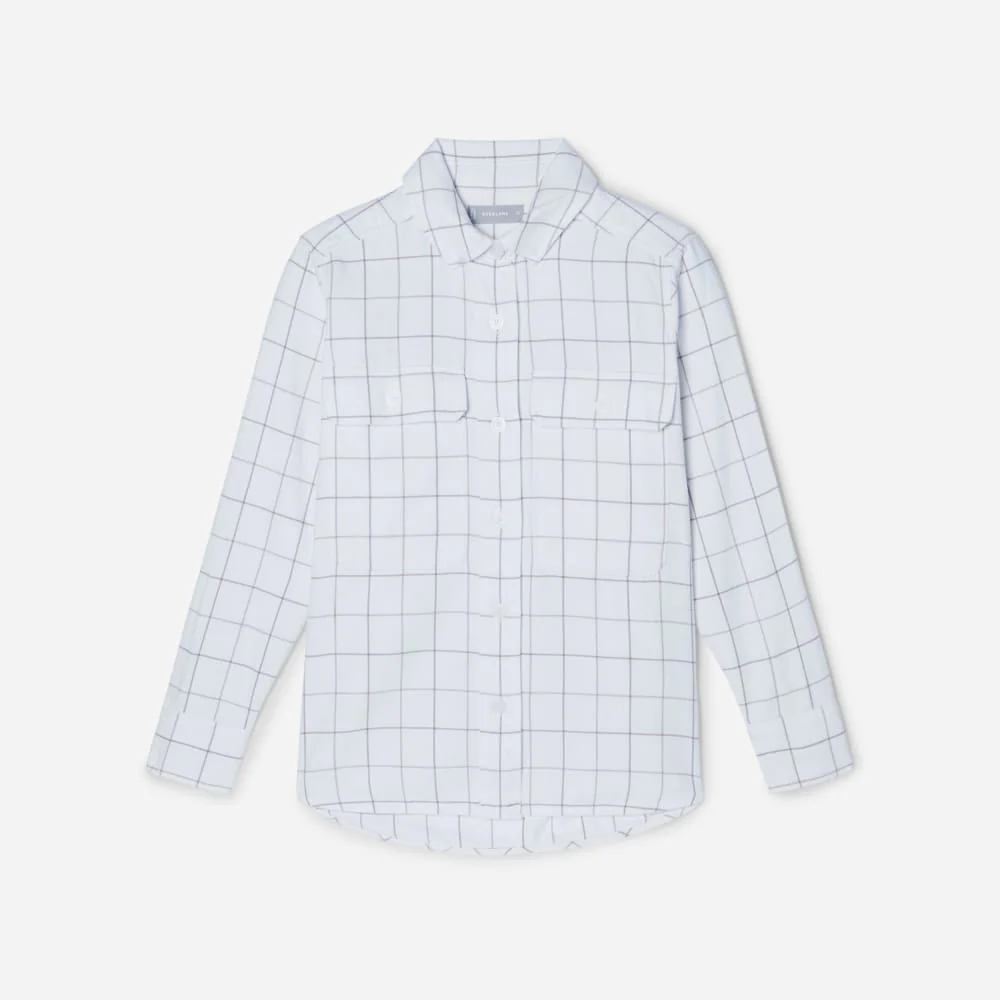The Classic Cotton Flannel Shirt | Canvas Tan Plaid - Image 2