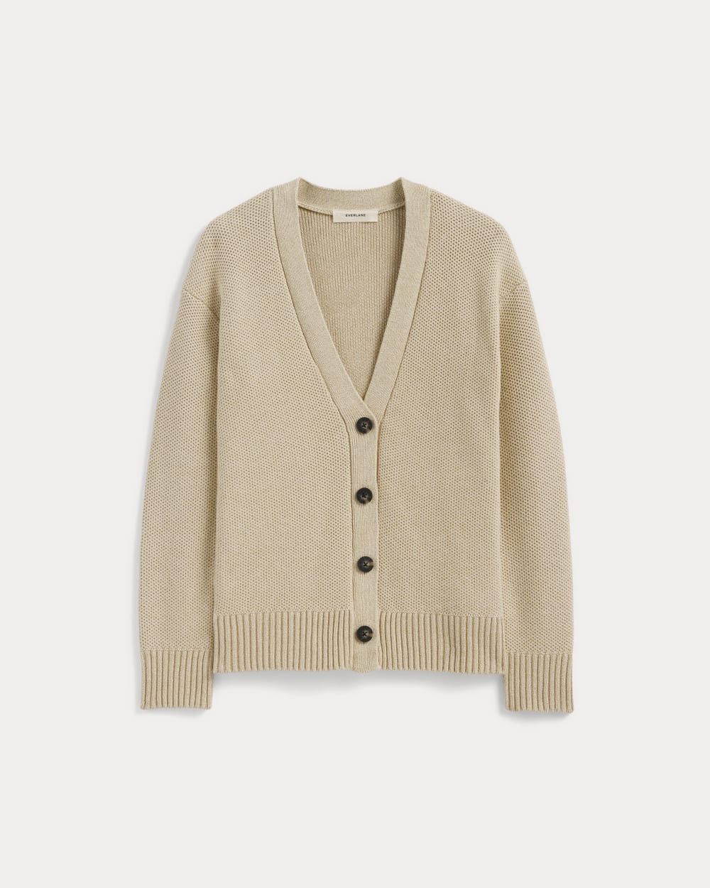 The Cotton Honeycomb Cardigan | Mojave Desert / Natural - Image 2