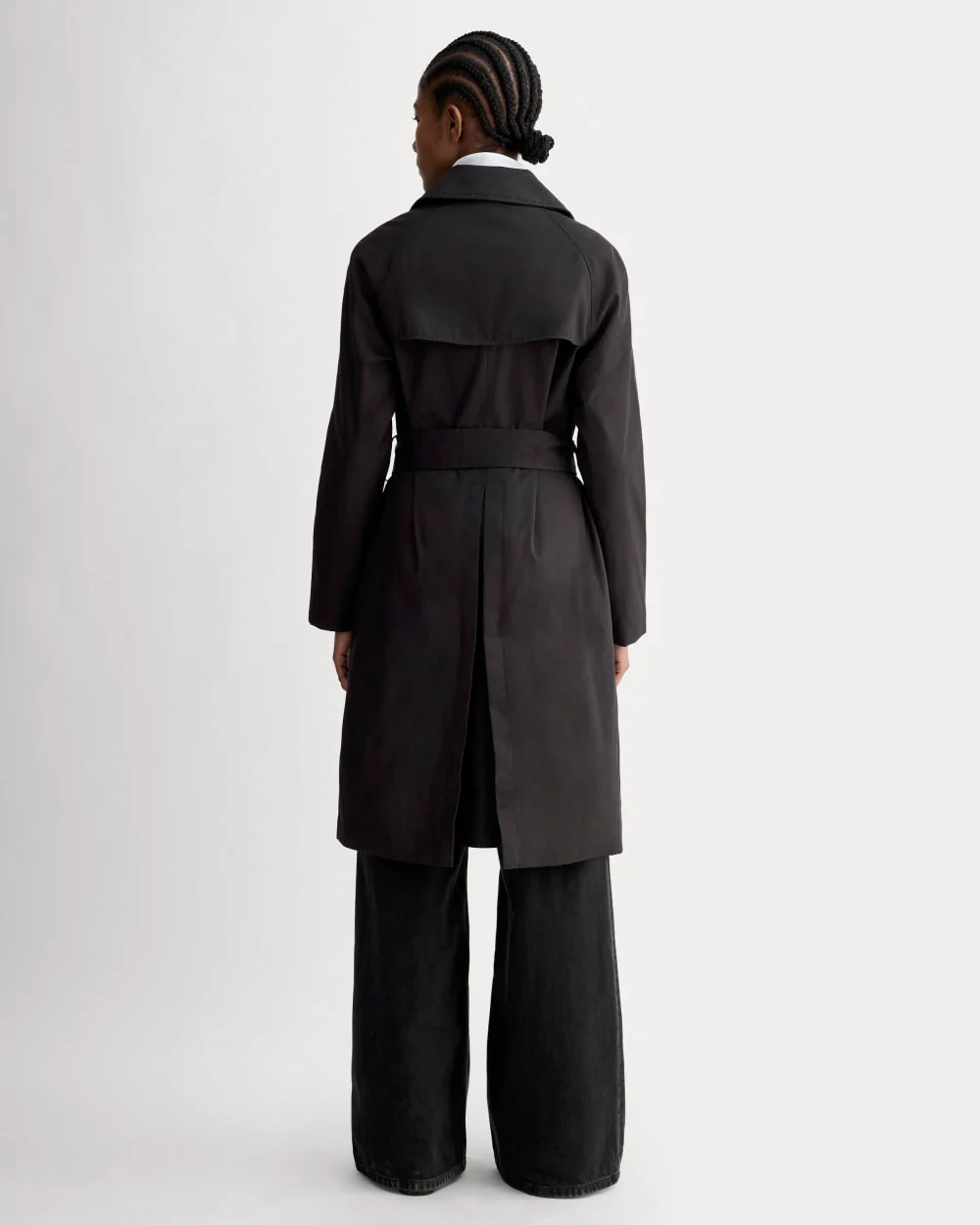 The Modern Trench Coat | Black - Image 4