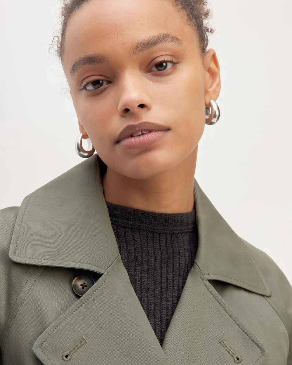 The Trench Coat | Pewter Green - Image 5