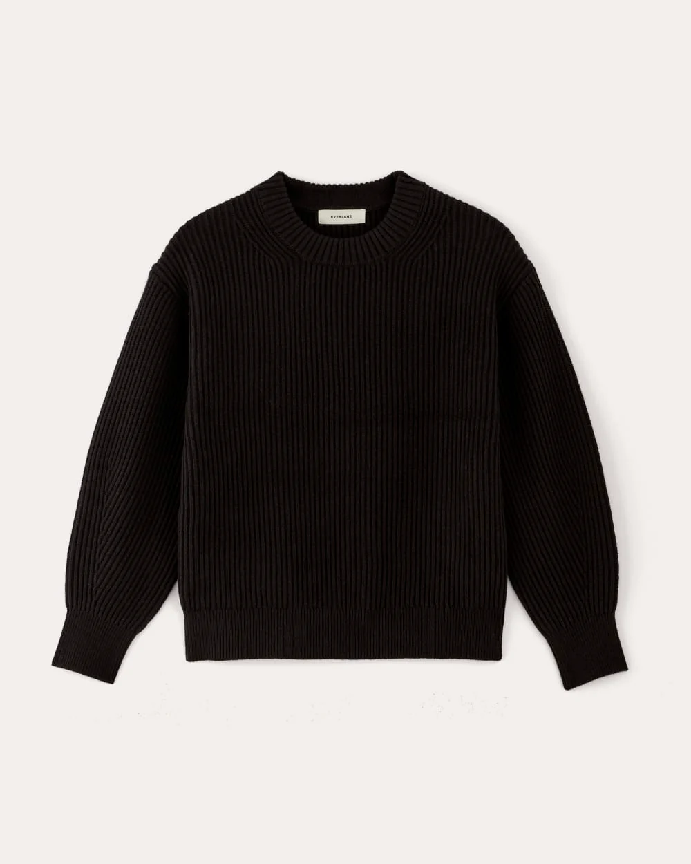 The Cocoon Crew in Everyday Cotton | Black - Image 2