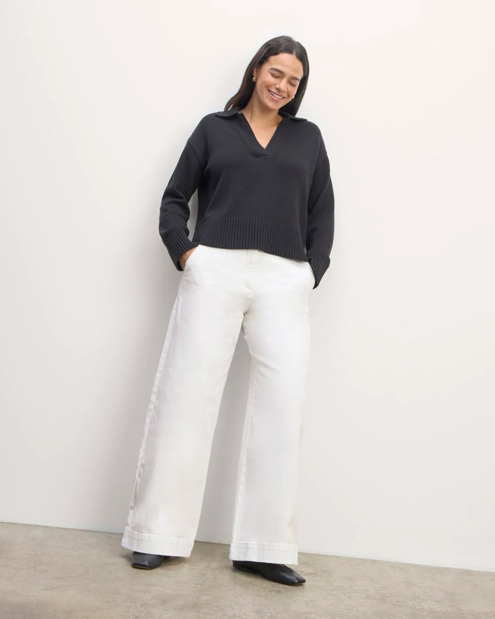 The Phoebe Trouser | White