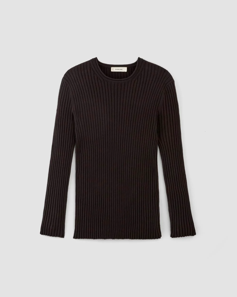 The Cotton Rib Crew | Black - Image 2