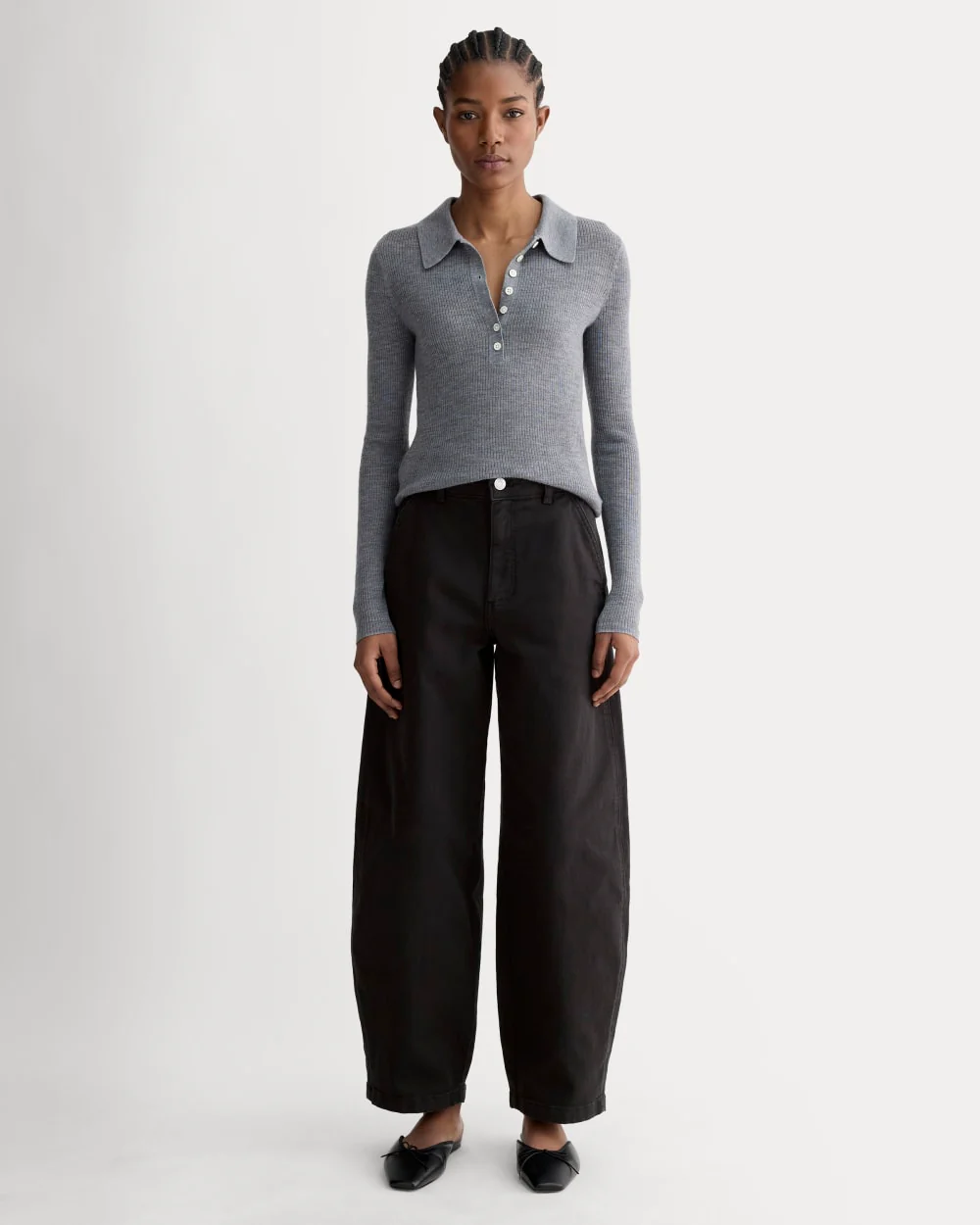 The Utility Curve Pant | Black