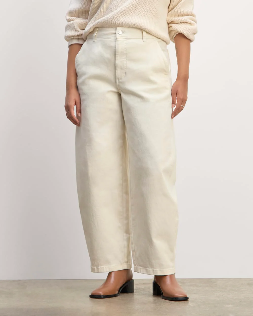 The Utility Curve Pant | Bone - Image 3