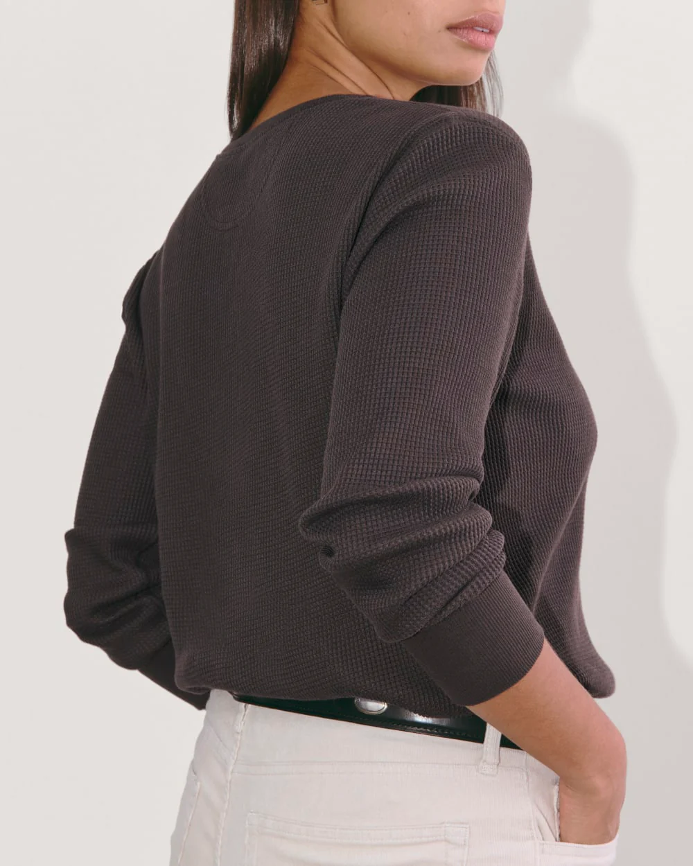 The Waffle Henley | Black - Image 6