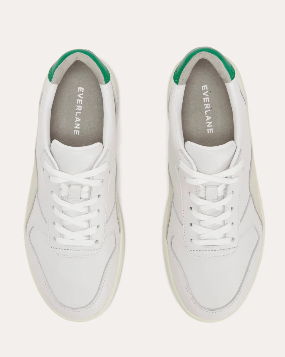 The Court Sneaker | White / Grass Green / Parchment - Image 4