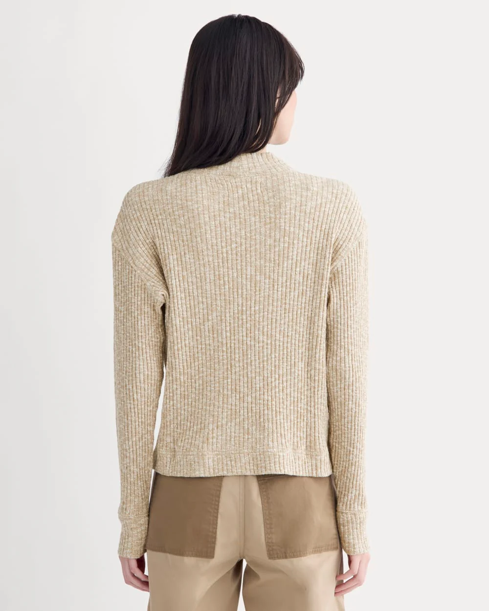The Cozy Rib Funnel-Neck | Cornstalk / Bone Twist - Image 5