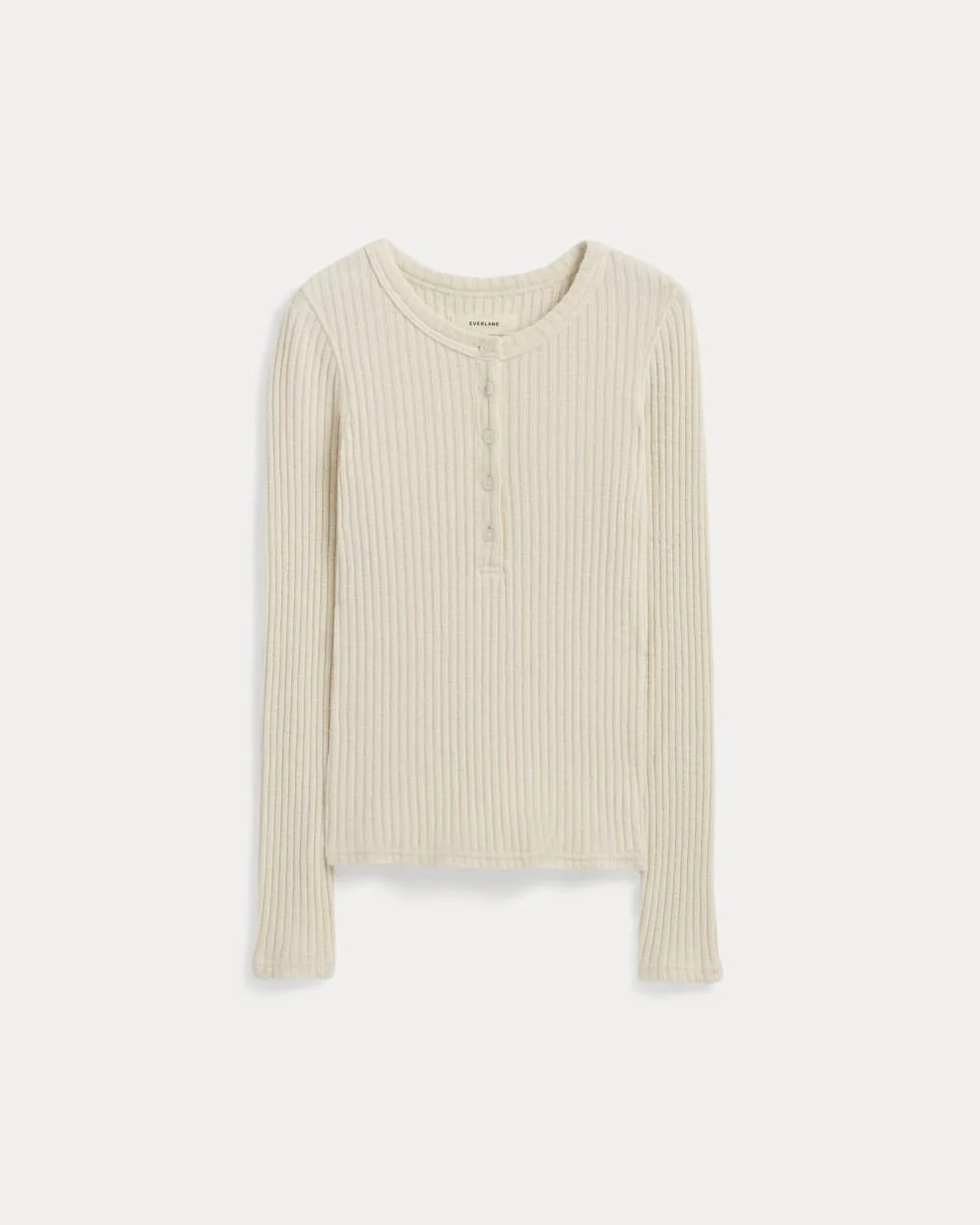 The Cozy Rib Henley | Bone - Image 2