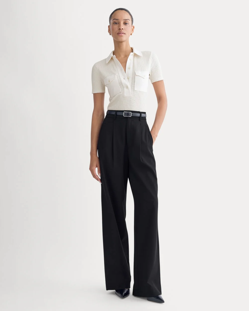 The Cozy Rib Polo | Bone - Image 3