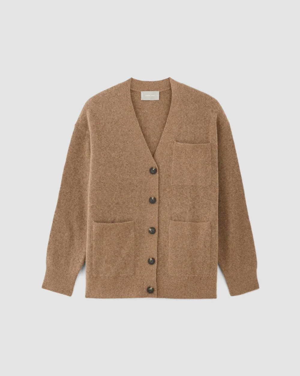 The Cozy-Stretch Relaxed Cardigan | Heathered Toasted Coconut - Image 2