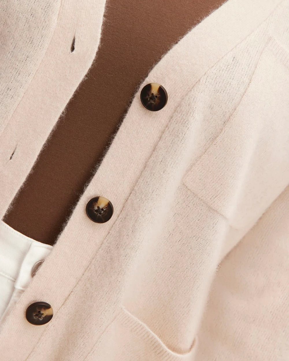 The Cozy-Stretch Relaxed Cardigan | Whisper Pink - Image 5
