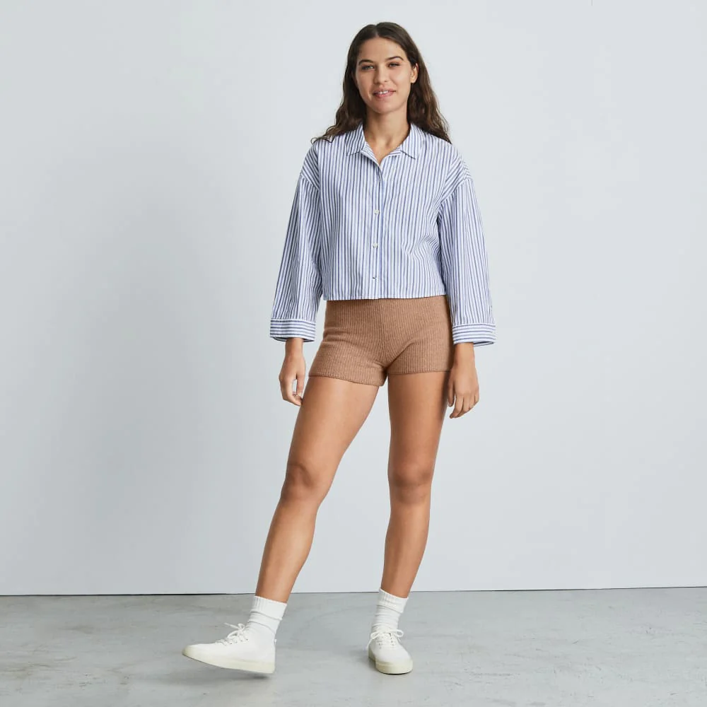 The Cozy-Stretch Short | Camel - Image 5