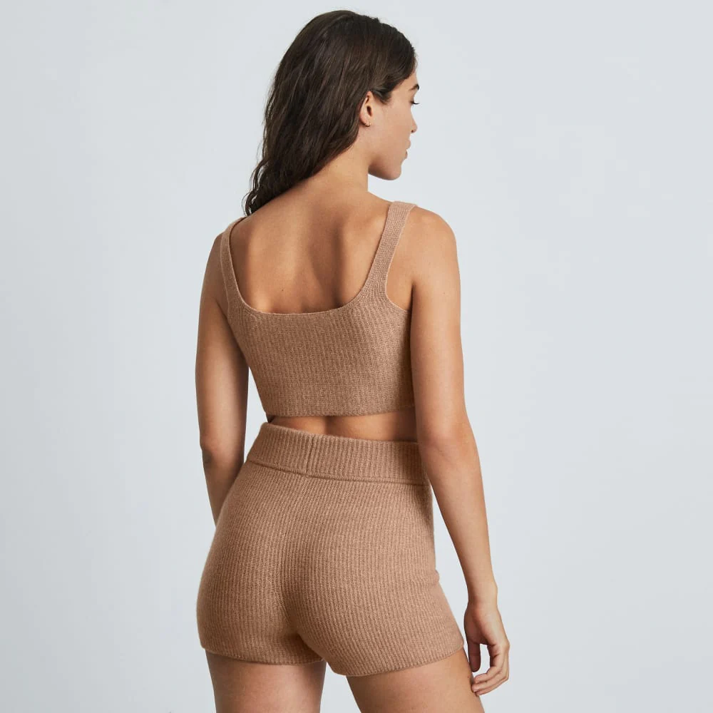 The Cozy-Stretch Tank | Camel - Image 4