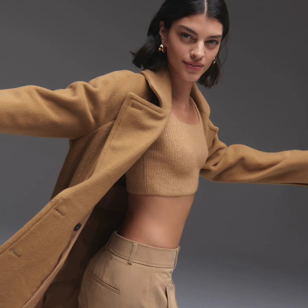 The Cozy-Stretch Tank | Camel - Image 7
