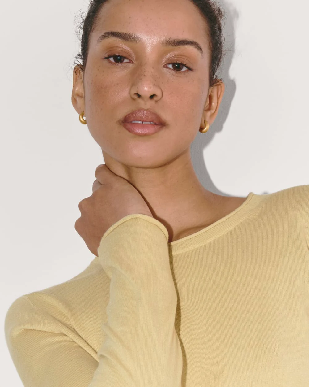 The Crew in Cotton Cashmere | Parsnip - Image 3