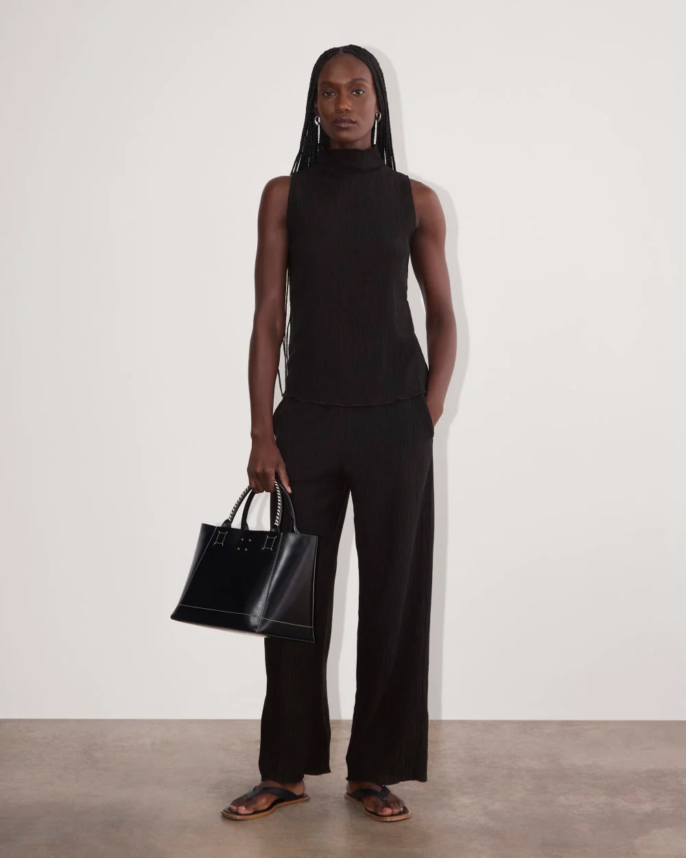 The Crinkle Tank | Black - Image 4