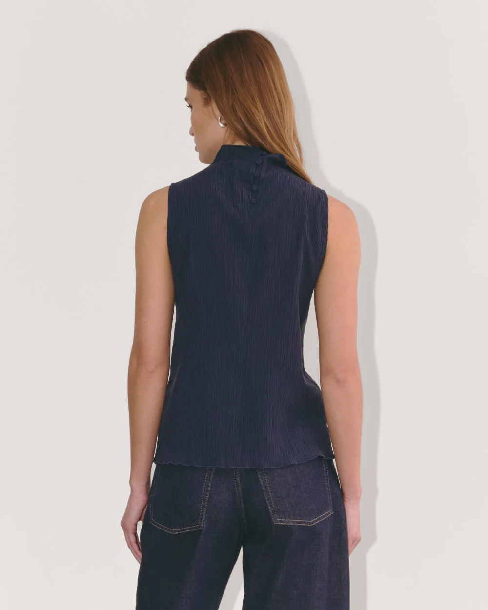 The Crinkle Tank | Navy - Image 5