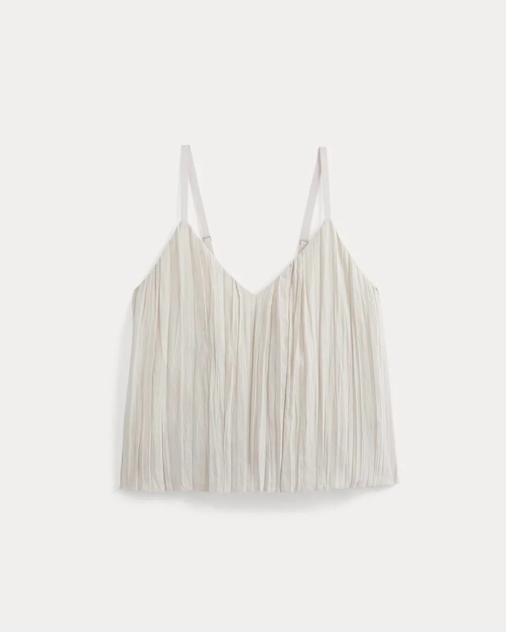 Crinkle Trapeze Tank | Birch - Image 2