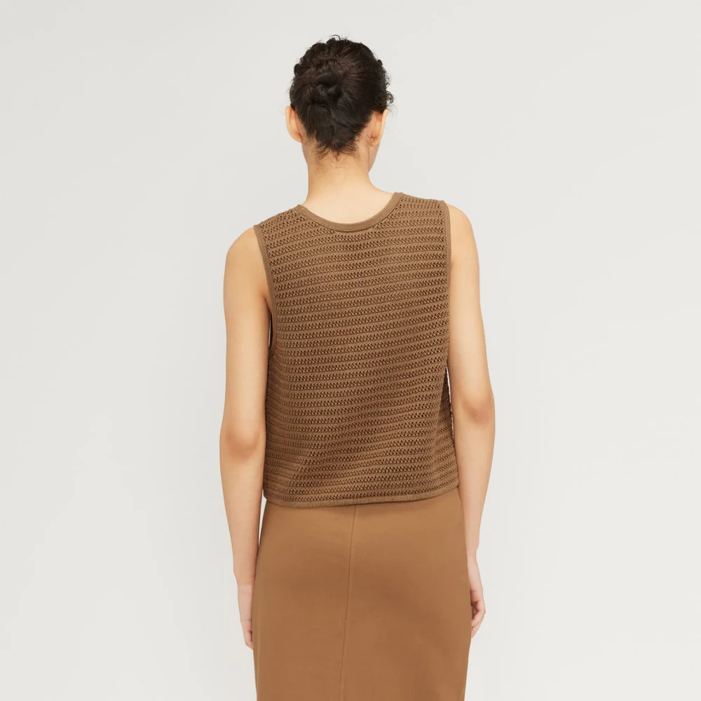 The Crochet Knit Cami | Toasted Coconut - Image 3