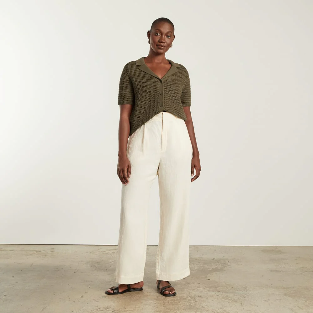 The Crochet Knit Polo | Beech - Image 5