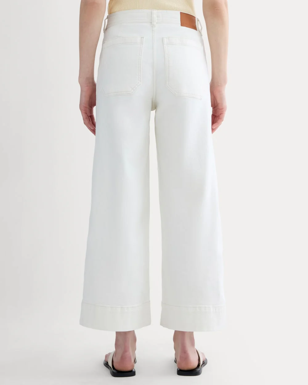 The Mariner Cropped Jean | Calico Ecru - Image 5