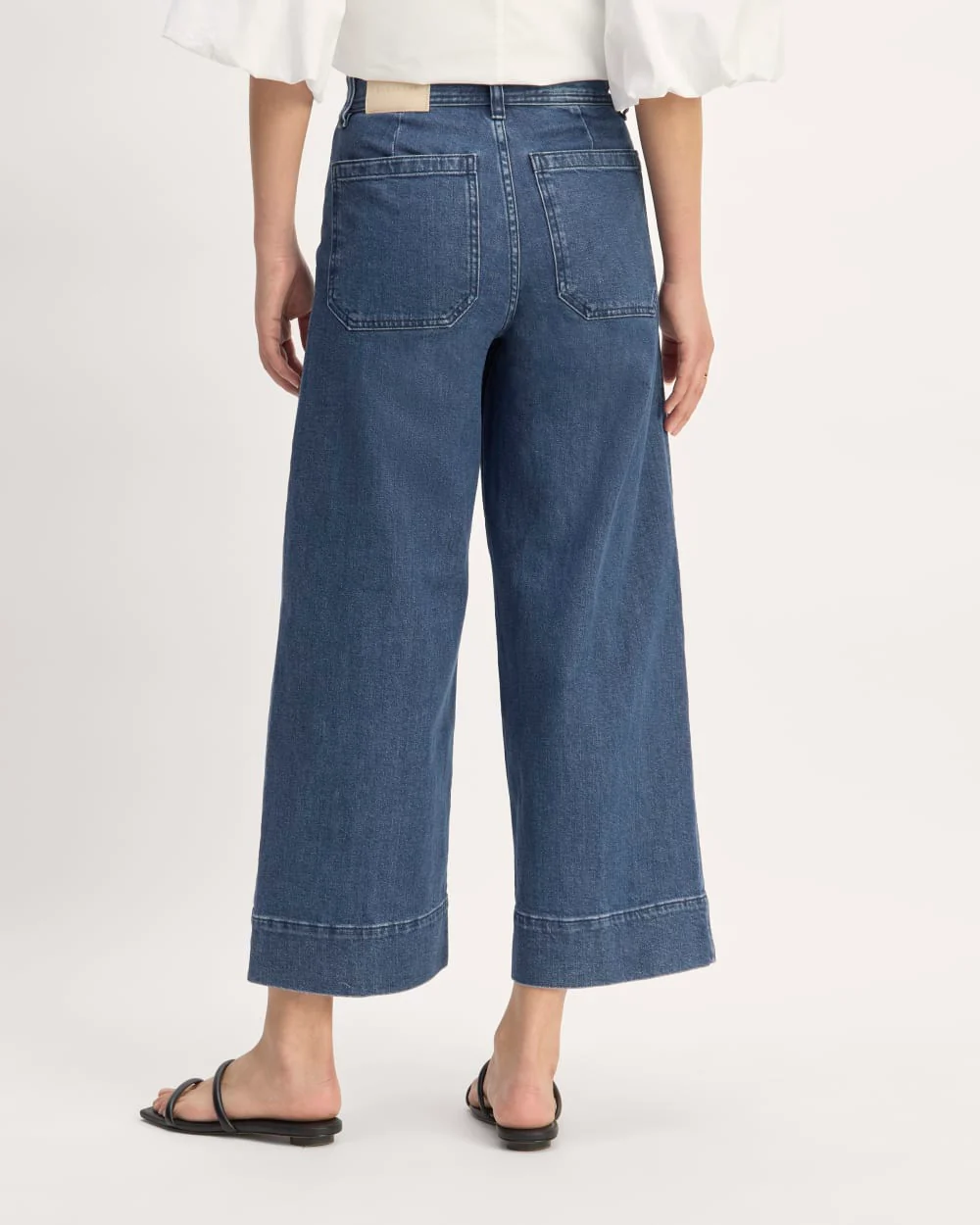 The Mariner Cropped Jean | Ocean Blue - Image 6