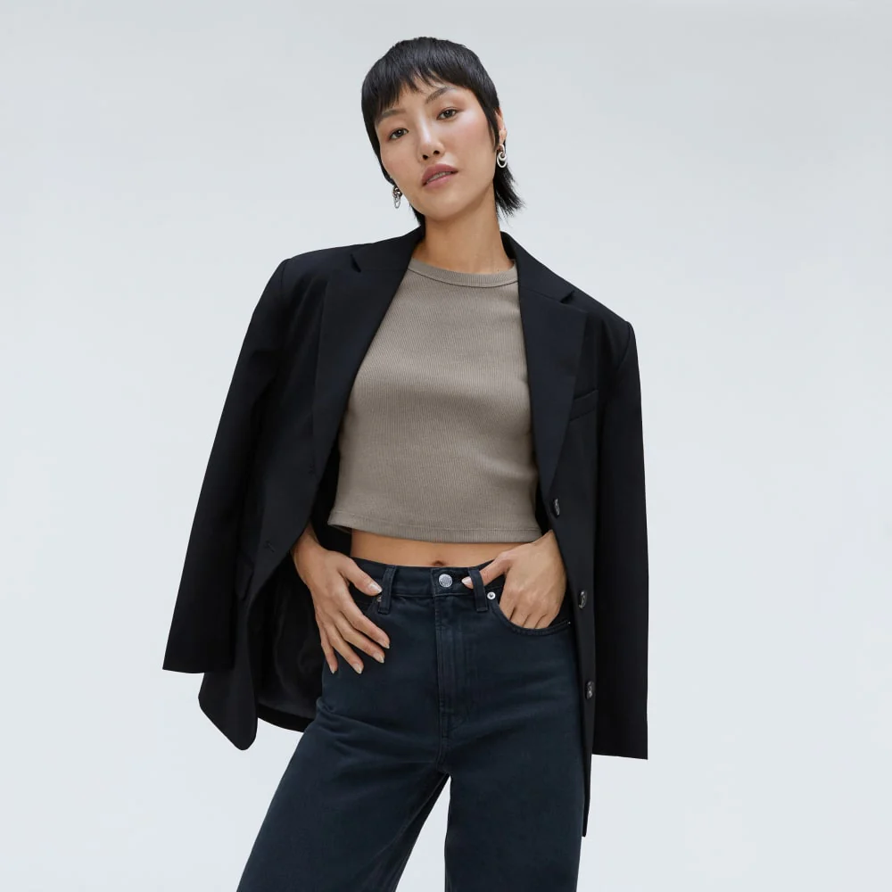 The ’90s Rib Tee | Clay - Image 5