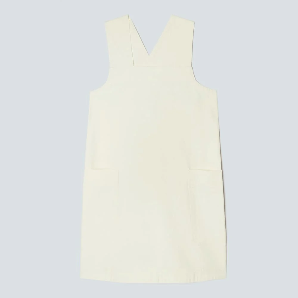 The Cross-Back Apron Mini Dress | Canvas
