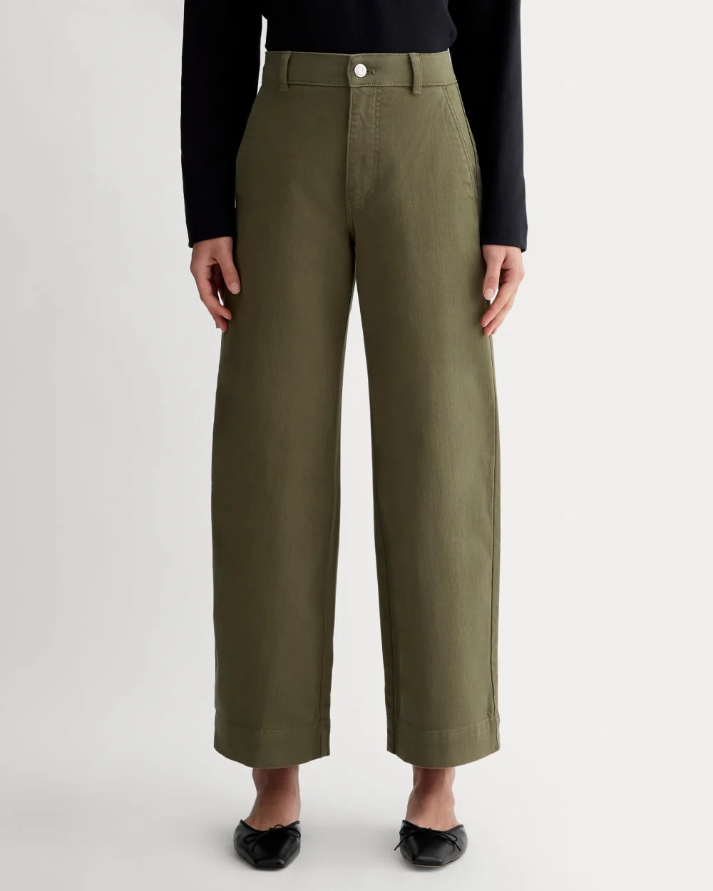 The Utility Wide-Leg Pant | Kalamata - Image 3