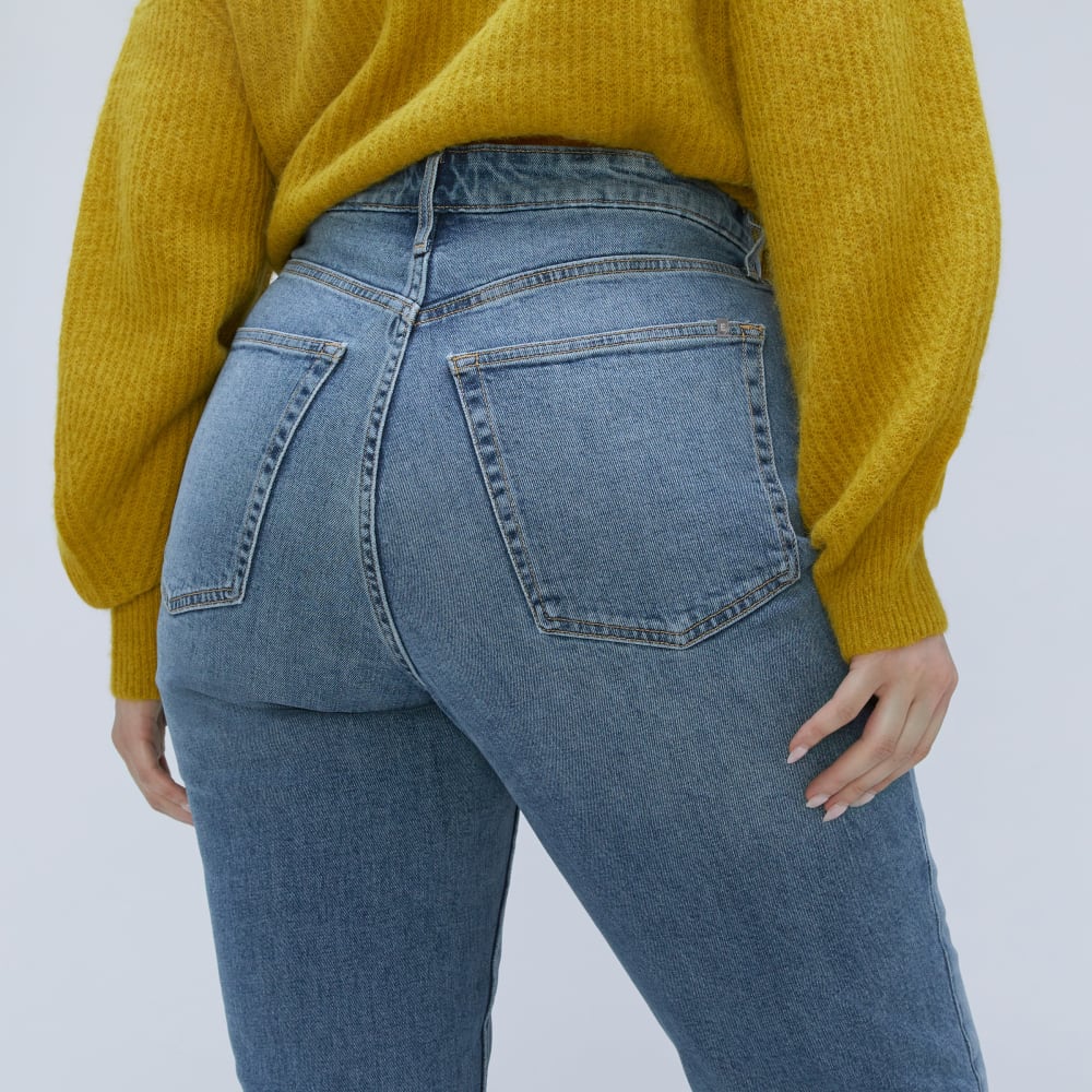 The Cheeky Hourglass Jean | Worn-In Mid Blue | 26.5" Inseam - Image 5