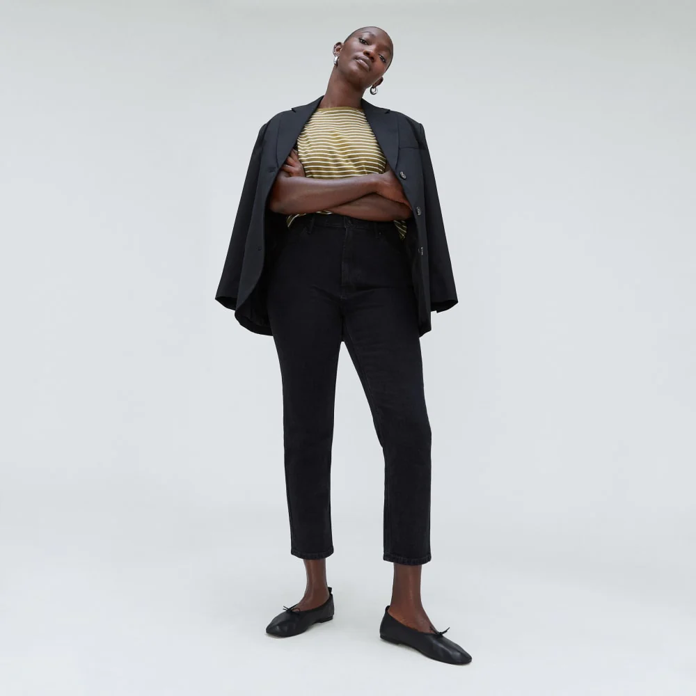 The Cheeky Hourglass Jean | Coal | 28.5" Inseam