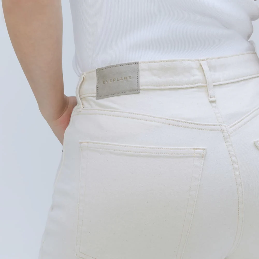 The Cheeky Hourglass Jean | Ecru | 28.5" Inseam - Image 4