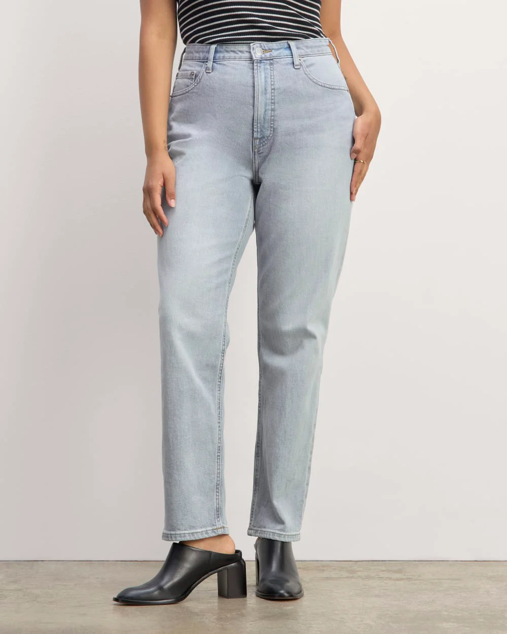 The Cheeky Hourglass Jean | Light Sky | 26.5" Inseam - Image 3