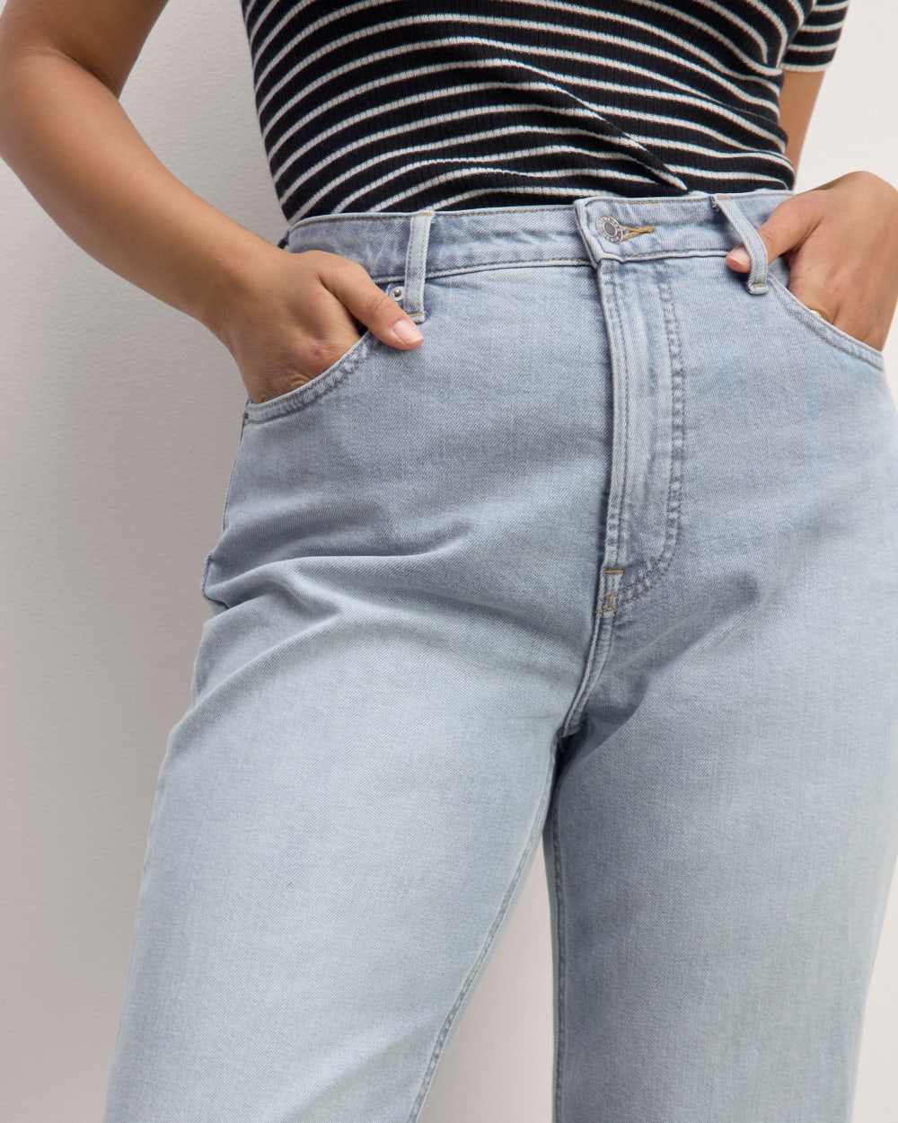 The Cheeky Hourglass Jean | Light Sky | 28.5" Inseam - Image 4