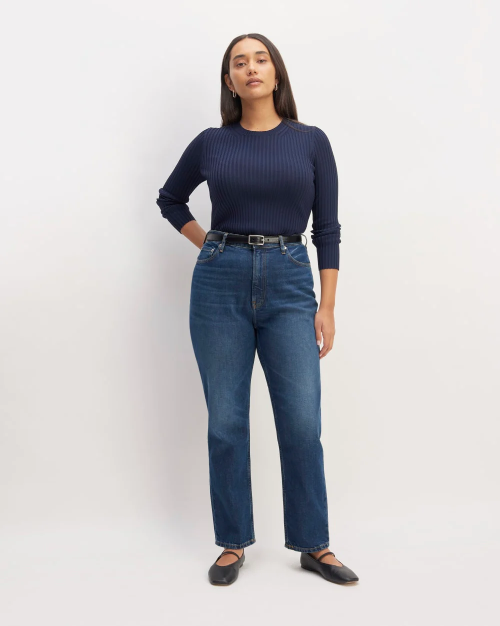 The Cheeky Hourglass Jean | Vintage Dark | 28.5" Inseam