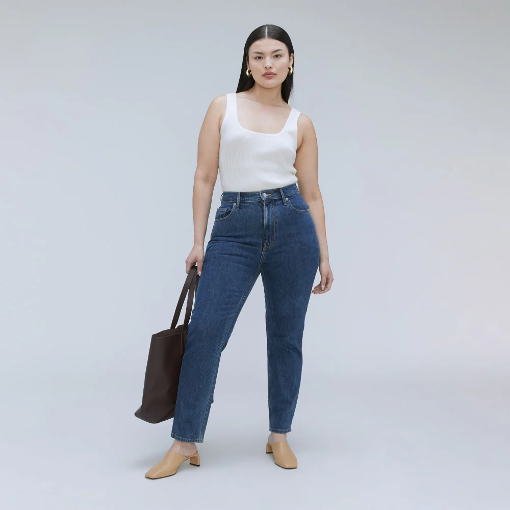 The Cheeky Hourglass Jean | Washed Midnight | 28.5" Inseam - Image 2