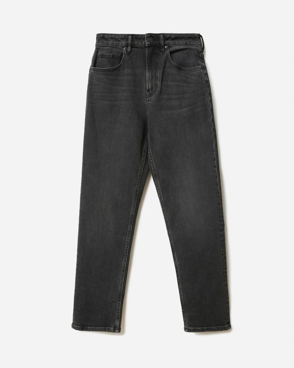 The Curvy Cheeky® Straight Jean | Washed Black | 26.5" Inseam - Image 5