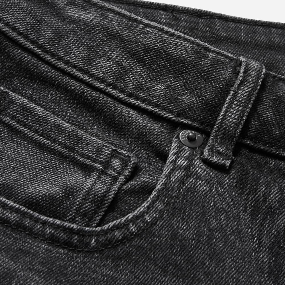 The Curvy Cheeky® Straight Jean | Washed Black | 28.5" Inseam - Image 10