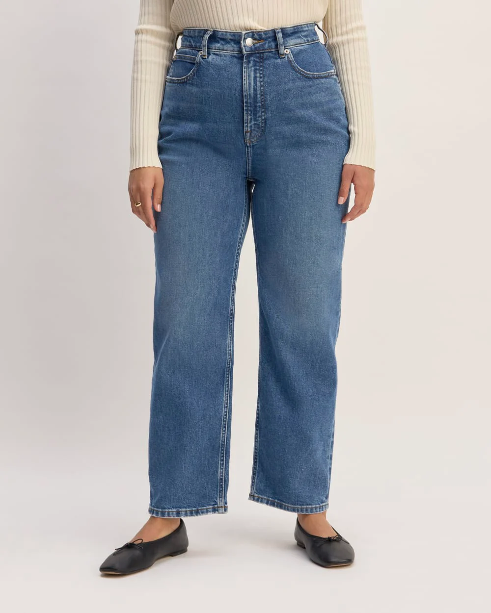 The Way-High® Hourglass Jean | Mid Indigo | 27 1/2" Inseam - Image 2