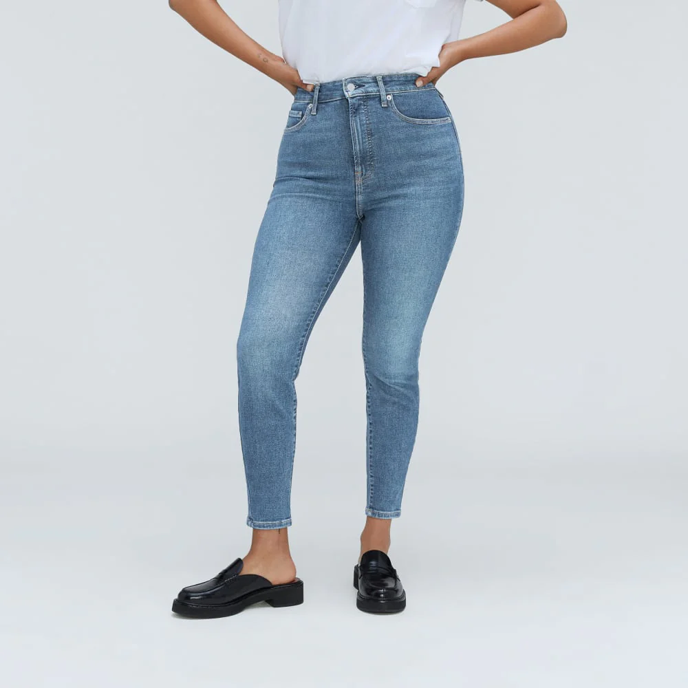The Way-High® Hourglass Skinny Jean | Faded Blue | 26.75" Inseam - Image 3