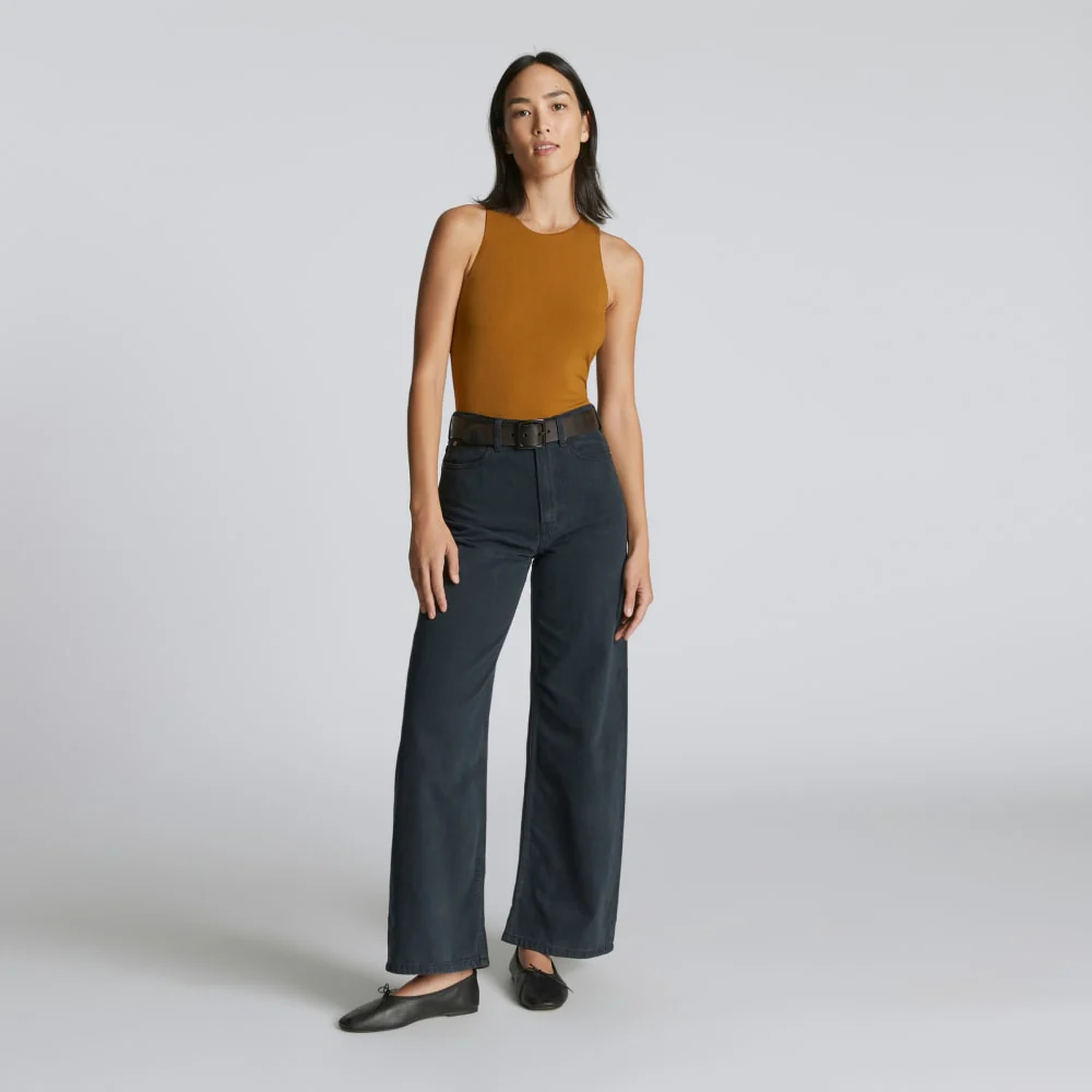 The Cutaway Tank Bodysuit | Tapenade | Bikini - Image 6