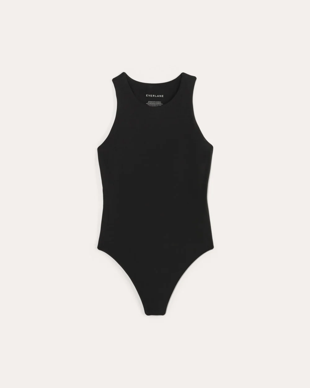 The Cutaway Tank Bodysuit | Black | Thong - Image 2