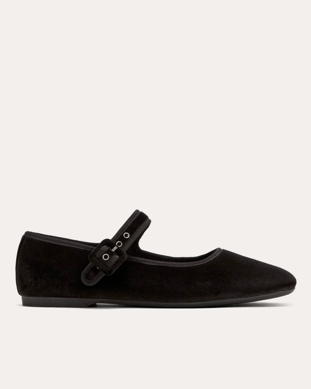 The Day Buckle Mary Jane | Black Velvet