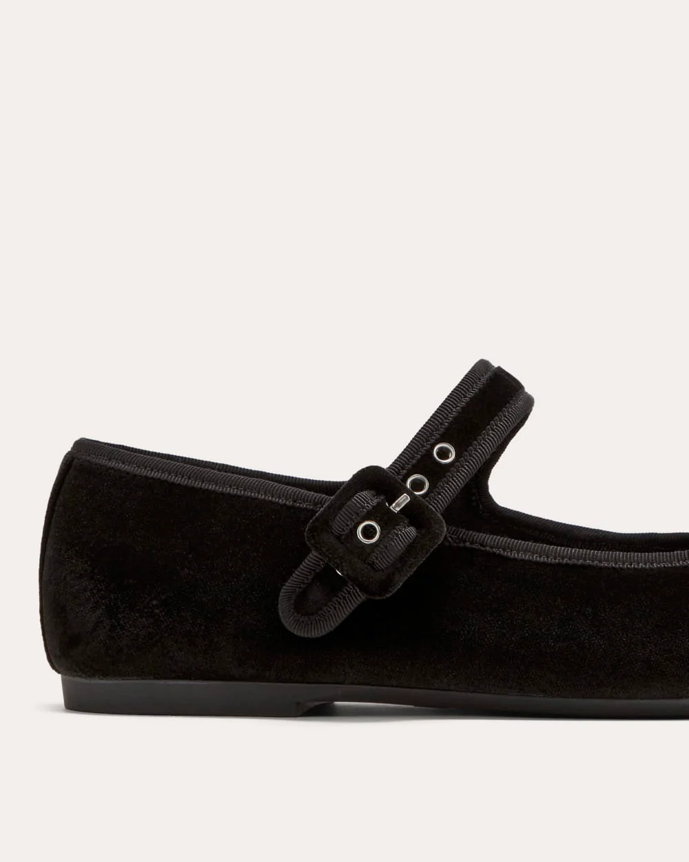 The Day Buckle Mary Jane | Black Velvet - Image 6