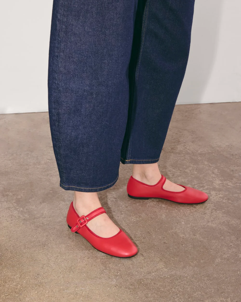 The Day Buckle Mary Jane | Classic Red - Image 2
